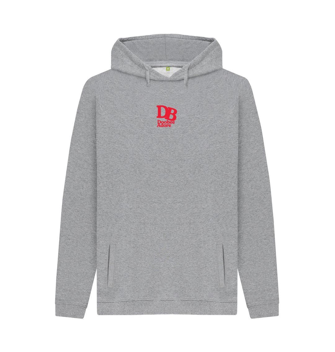 Light Heather Doobee Adore Loving Yourself Dual Print Hoodie