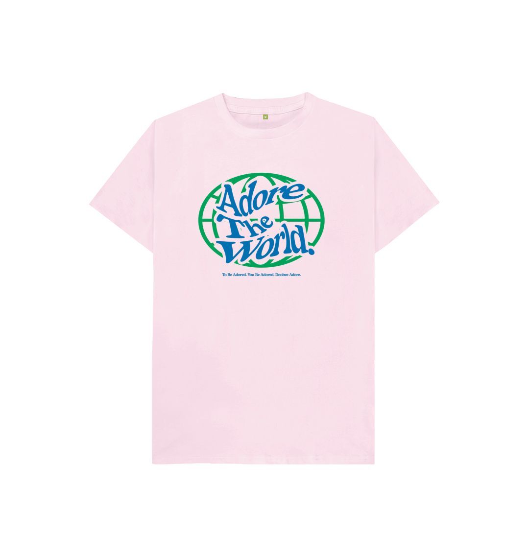 Pink Doobee Adore The World Kids Tee