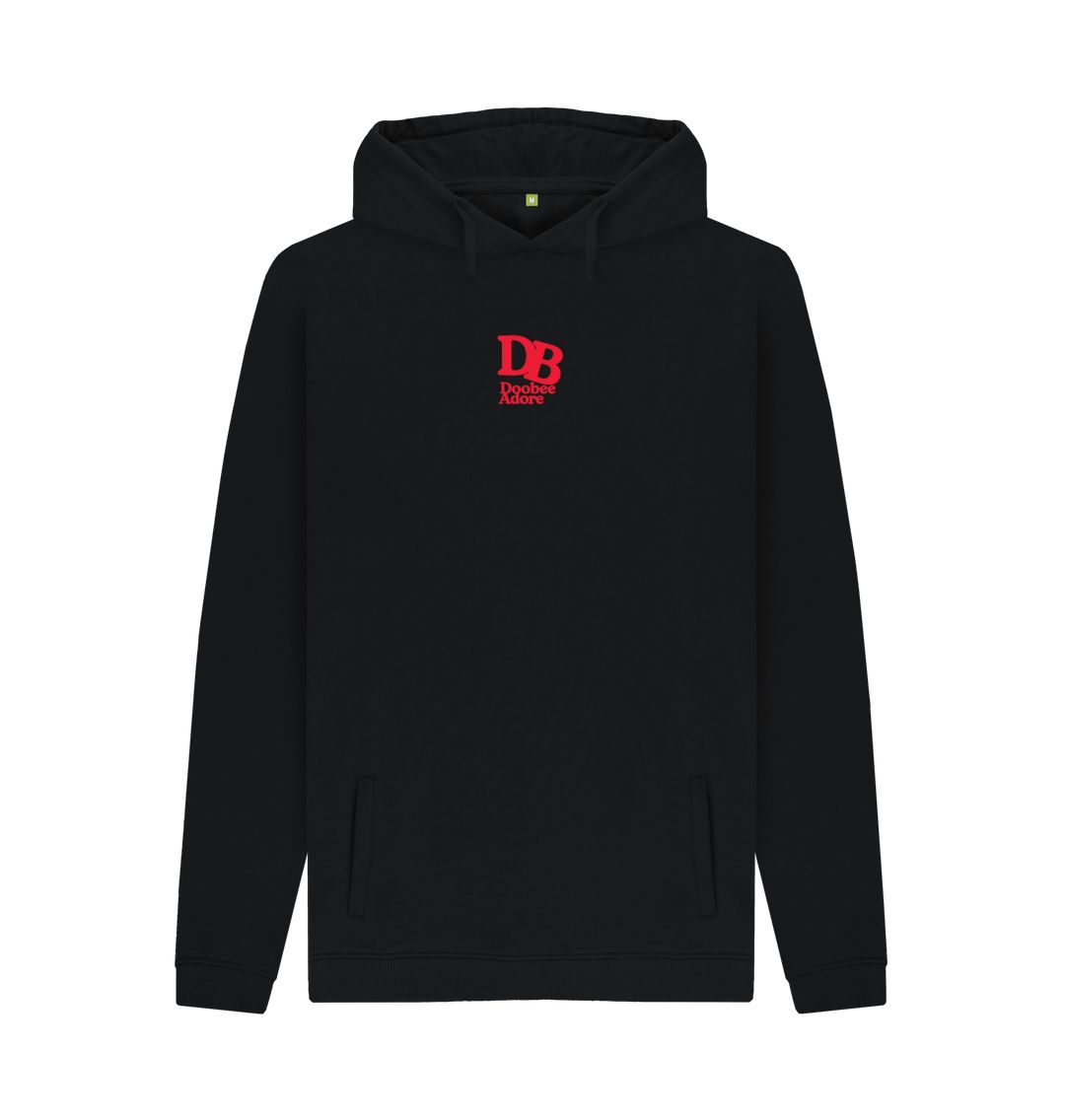 Black Doobee Adore Loving Yourself Dual Print Hoodie