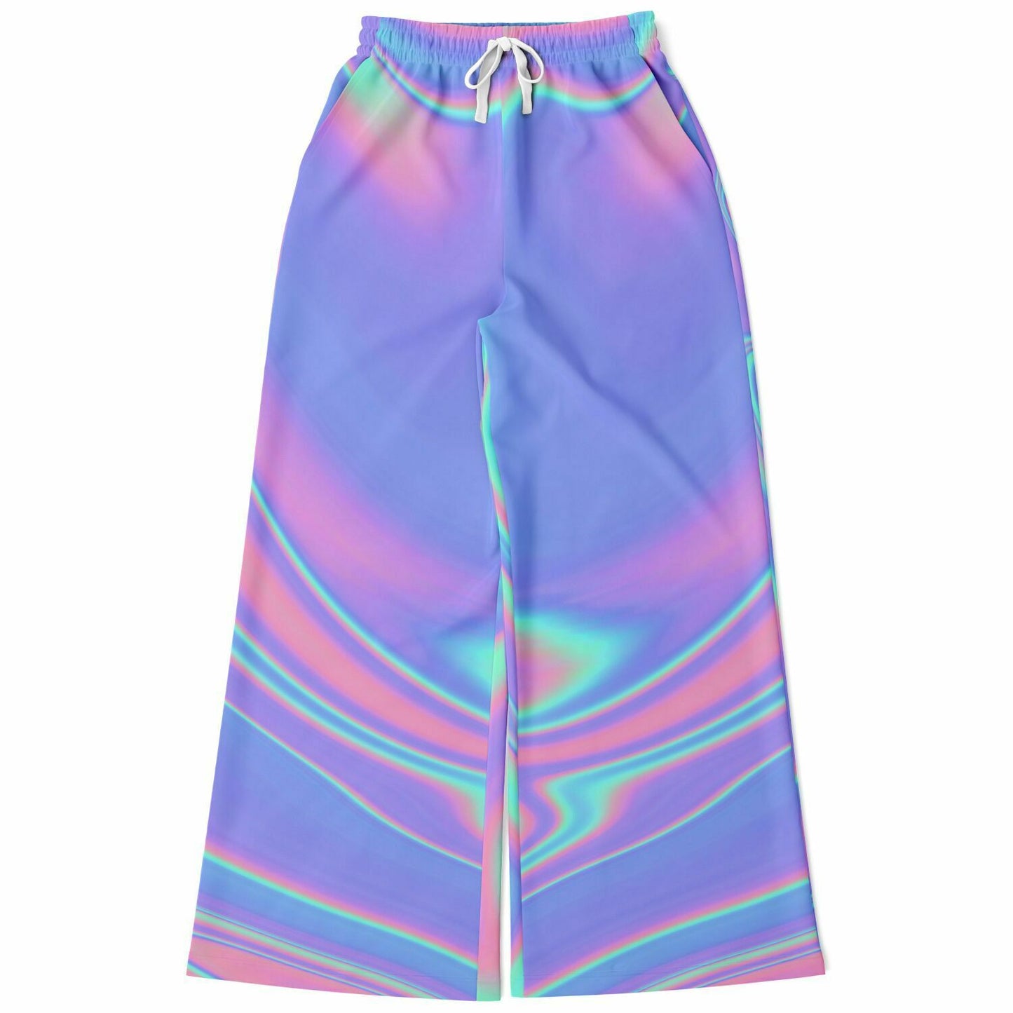 Doobee Adore Holographic Gradient Fashion Flare Jogger