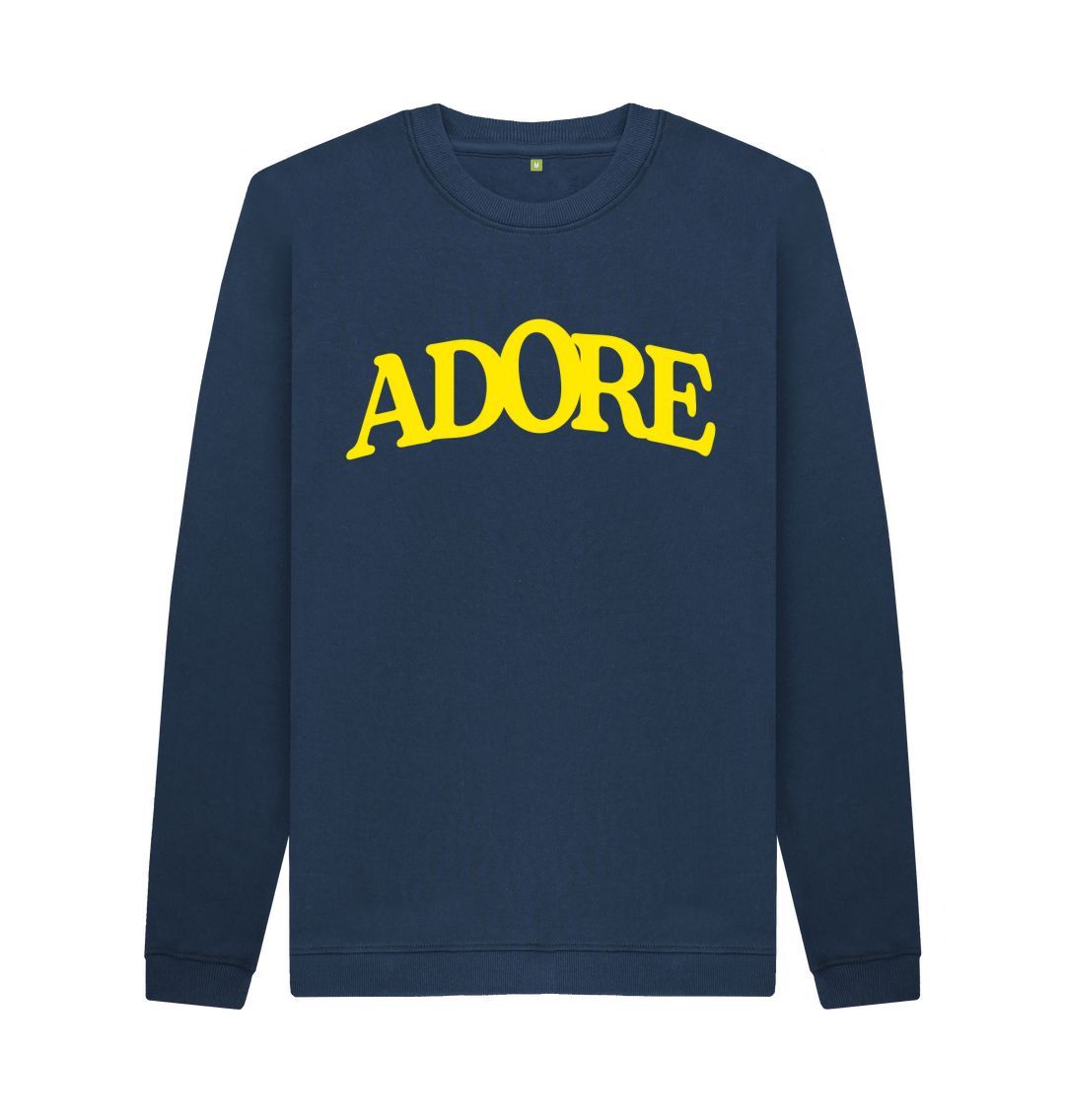 Navy Blue Doobee Adore Me Organic Cotton Sweater